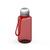 Artikelbild Trinkflasche "Sports", 700 ml, inkl. Strap, transparent-rot/transparent