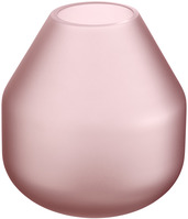 Vase Fjella; 10.8x12 cm (ØxH); rosa