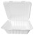 Zuckerrohr-Lunchbox Nature VI quadratisch; 1300ml, 23x23x8.5 cm (LxBxH); weiß;