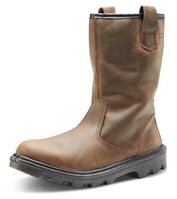 Beeswift Sherpa Dual Density Polyurethane Rubber Rigger Boot Brown 09