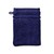 Kela 23468 Waschhandschuh Leonora 100%Baumwolle Premium marineblau 15,0x21,0cm