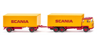 Wiking Kofferhängerzug (Scania 111) "SCANIA"