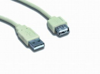 Gembird 0.75m USB 2.0 A M/FM câble USB 0,75 m USB A Blanc