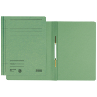Leitz Cardboard binder, A4, green ringband Groen