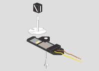 Märklin Turnout Lantern Kit parte y accesorio de modelo a escala Desvío
