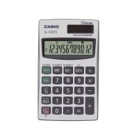 Casio SL-320TE calculatrice Gris