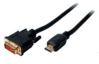 shiverpeaks HDMI/DVI-D 1m Zwart