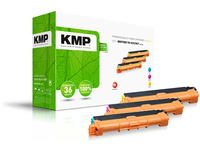 KMP B-T125X Cartouche de toner 3 pièce(s) Compatible Cyan, Magenta, Jaune
