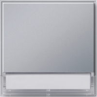 GIRA 067665 Wandplatte/Schalterabdeckung Aluminium