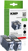 KMP C72D cartouche d'encre 2 pièce(s) Noir