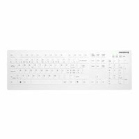 CHERRY AK-C8112 teclado RF inalámbrico QWERTZ Suizo Blanco