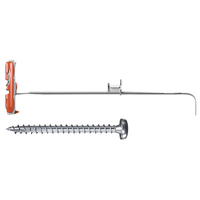 Fischer DUOTEC 10 S PH 25 pc(s) Screw hook & wall plug kit 50 mm