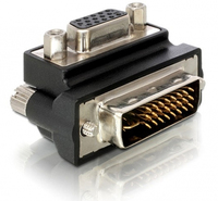 DeLOCK VGA Adapter DVI-I 15-pin FM VGA Schwarz
