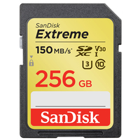 SanDisk Exrteme 256 GB SDXC UHS-I Class 10
