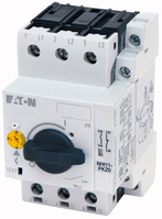 Eaton PKZM0-20/NHI11 áramköri megszakító Motorvédő áramkör megszakító 3p+1N/O+1N/C