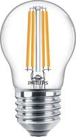 Philips Ampoule flamme transparente à filament 60W P45 E27