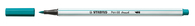 STABILO Pen 68 brush rotulador Medio Azul, Turquesa 1 pieza(s)