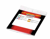Markin X10004RO etichetta autoadesiva Rotondo Permanente Rosso 1200 pz