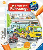 Ravensburger tiptoi Die Welt der Fahrzeuge 32912 Malbuch/Album