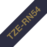 Brother TZE-RN54 printer ribbon Gold