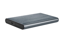 Gembird EE2-U3S-6-GR storage drive enclosure HDD/SSD enclosure Aluminium 2.5"