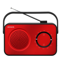 Aiwa R-190RD radio Draagbaar Analoog Zwart, Rood