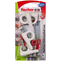 Fischer 557927 tornillo de anclaje y taco 4 pieza(s) Juego de enchufes de pared y tornillos 40 mm