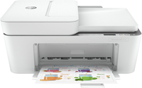 HP DeskJet Plus 4120 All-in-One printer, Kleur, Printer voor Home, Printen, kopiëren, scannen, draadloos, mobiele fax verzenden, Scans naar pdf
