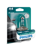 Philips X-tremeVision Lampentyp: H4 Packung mit: 1 Fahrzeugscheinwerferlampe