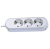 Bachmann 387.270 power extension 1.5 m 3 AC outlet(s) White