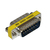 Videk 8102 tussenstuk voor kabels DB15M Brons
