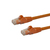 StarTech.com 50cm CAT6 Ethernet Cable - Orange CAT 6 Gigabit Ethernet Wire -650MHz 100W PoE RJ45 UTP Network/Patch Cord Snagless w/Strain Relief Fluke Tested/Wiring is UL Certif...