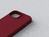 Njord byELEMENTS Suede MagSafe Case for iPhone 15, Rot