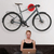 Cycloc SOLO Fahrradhalterung für Innen Wand-montiert Rot