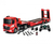 Carson MB Arocs Goldhofer radiografisch bestuurbaar model Truck met aanhangwagen Elektromotor 1:20