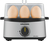 Grundig EB 8680 eierkoker 6 eieren 400 W Zwart, Roestvrijstaal