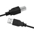 LogiLink CU0008B USB cable 3 m USB 2.0 USB A USB B Black