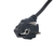 Akyga Power cable for DELL notebook AK-NB-02A CEE 7/7 250V/50Hz 1.5m Zwart 1,5 m CEE7/7 Netstekker type F