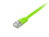 Equip Cat.6A U/FTP Flat Patch Cable, 1.0m, Green