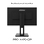 MSI Pro MP242P Monitor PC 60,5 cm (23.8") 1920 x 1080 Pixel Full HD LED Nero