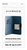 Vivanco Universal telefontok 16,5 cm (6.5") Pénztárca tok Kék