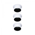 Paulmann Gil Coin Oppervlak-spotverlichting Zwart, Wit LED G