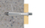 Fischer 50367 kotwa śrubowa/kołek rozporowy 50 szt. Zestaw śrub i kołków rozporowych 40 mm