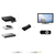 Techly IDATA HDMI2-RIP8KT audió/videó jeltovábbító AV jelismétlő Fekete