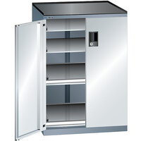 Armoire à tiroirs à portes battantes