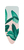 Baumwollbezug Gr.C 124x45 cm mit 8mm Schaumstoff / Tropical Leaves / Brabantia