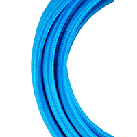 Textile Cable 2C 3M Blue