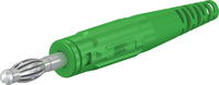 4 mm Axialstecker grün L-409