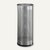 Durable Edelstahl-Schirmständer, rund, 28.5 Liter, (H)620 mm, perforiert, silber