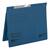 ELBA Pendelhefter Zweifalz, DIN A4, 320 g/m² Manilakarton (RC), für ca. 200 DIN A4-Blätter, für kaufmännische und Amtsheftung, Schlitzstanzung im Rückendeckel, blau